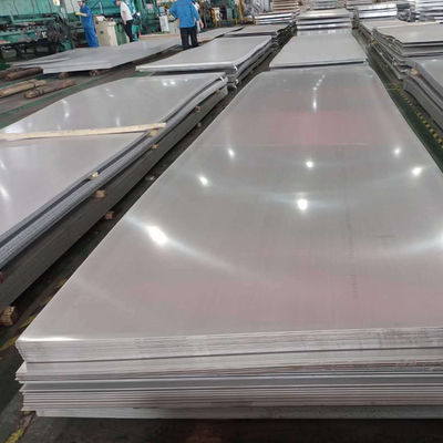 1000-3000mm عرض 304l فولاد ضد زنگ صفحه مواد 6mm 8K 2B سطح
