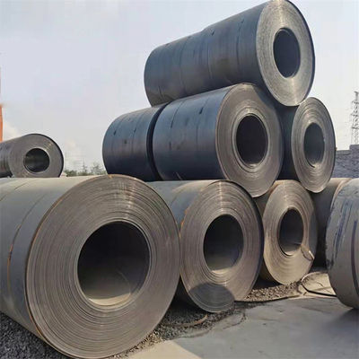 5-15mm ضخامت سیم پیچ فولاد کربن خدمات پردازش سوراخ کردن طول سفارشی
