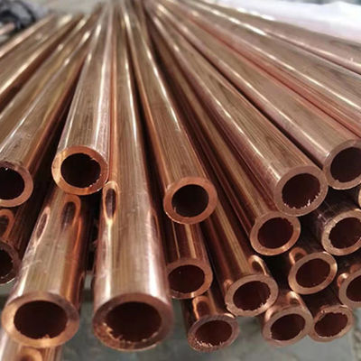 سختی 3.5-4.0 لوله مس مستقیم ASTM B280 نامرئی