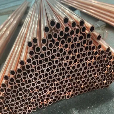 لوله قرمز نارنجی Cu Ductile C12200 لوله مس 2m طول