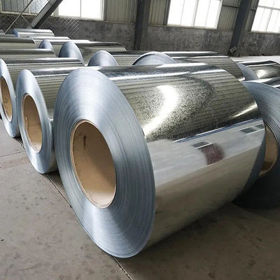40-600g / M2 پوشش روی الکترو گالوانیزه فولاد فلز کویل عرض 600-1500mm