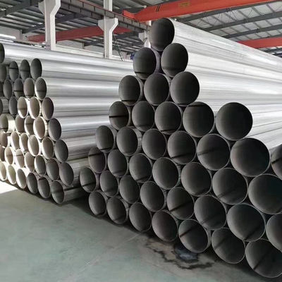 2B سطح 3mm لوله فولاد ضد زنگ برای ساختارهای مستطیل در کاربردهای صنعتی