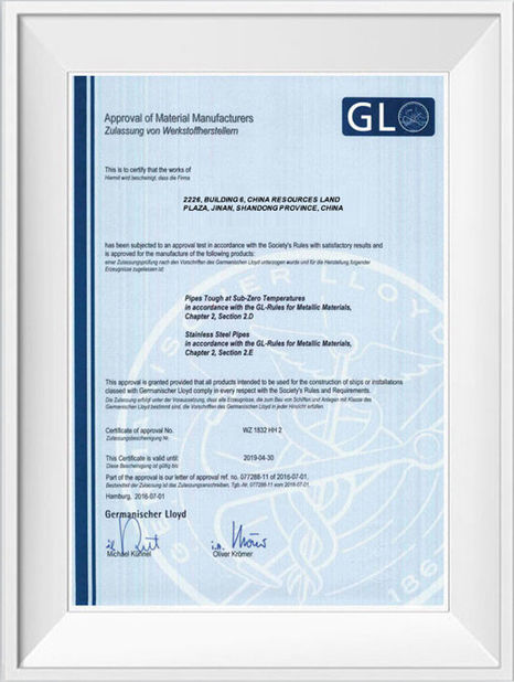 چین Shandong Hongxin International Trade Co., LTD. گواهینامه ها